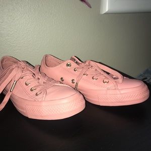 Brand New pink all star converse
